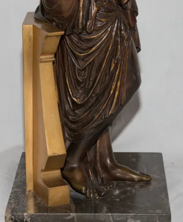 BRONZE SCULPTURE SIGNED PEIFFER