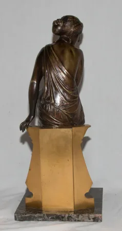 BRONZE SCULPTURE SIGNED PEIFFER