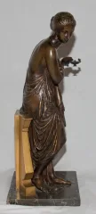BRONZE SCULPTURE SIGNED PEIFFER