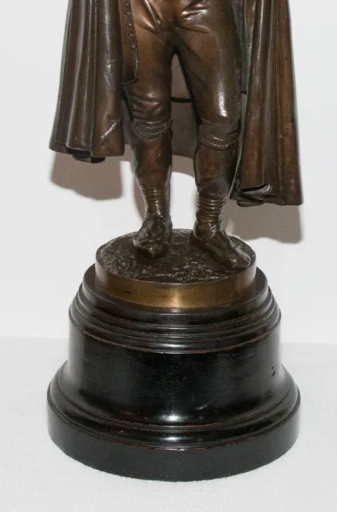 BRONZE SKULPTUR UNTERSCHRIFT