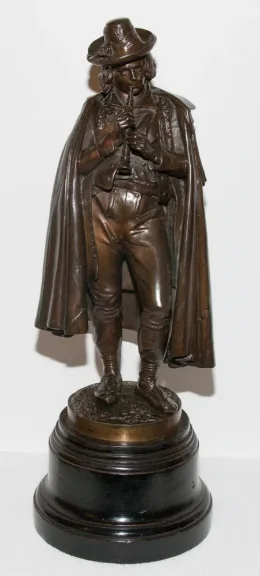 BRONZE SKULPTUR UNTERSCHRIFT