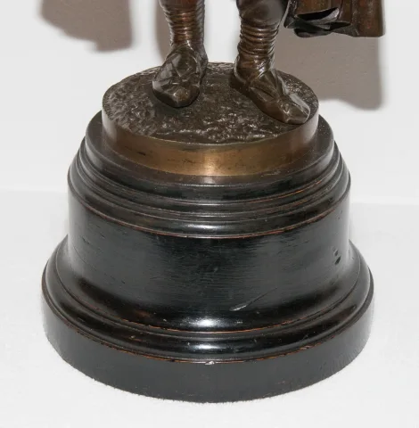 BRONZE SCULPTURE SIGNED CALMELS