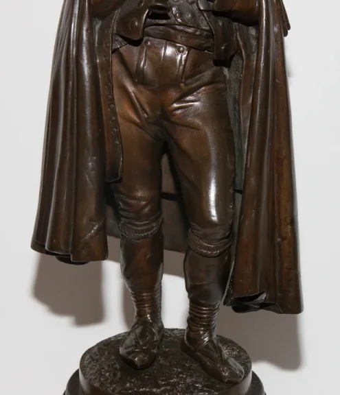 BRONZE SKULPTUR UNTERSCHRIFT