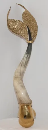 BRONZE SCULPTURE SIGNED JACQUES DUVAL BRASSEUR
