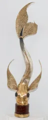 BRONZE SCULPTURE SIGNED JACQUES DUVAL BRASSEUR