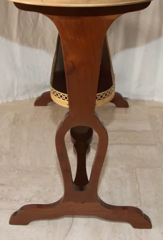 LOUIS XVI STYLE KIDNEY SHAPE TABLE