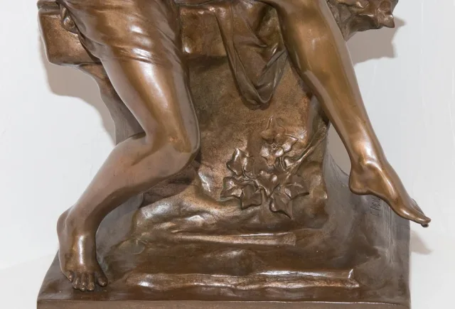 BRONZE SCULPTURE SIGNED E. PICAULT