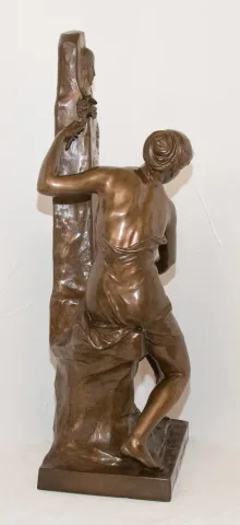 BRONZE SCULPTURE SIGNED E. PICAULT