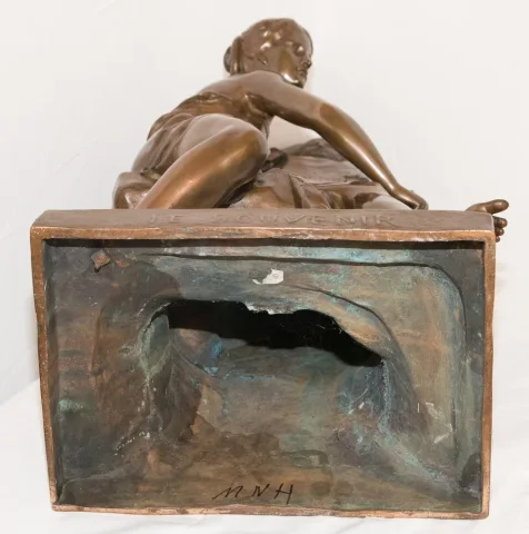 BRONZE SCULPTURE SIGNED E. PICAULT