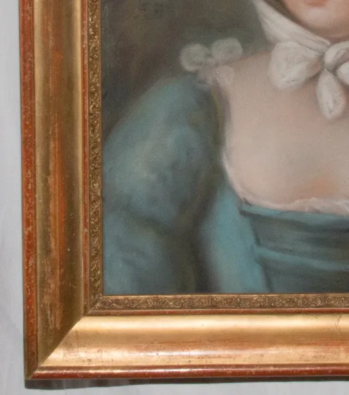 19de PASTEL PORTRET