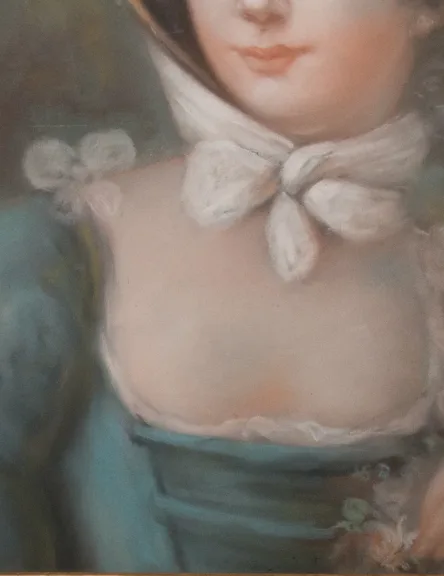 19de PASTEL PORTRET