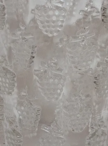 Vase modèle lave raisins Malaga R Lalique 1937
