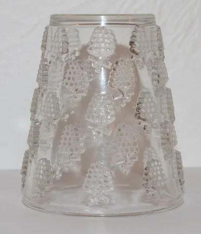 Vase modèle lave raisins Malaga R Lalique 1937