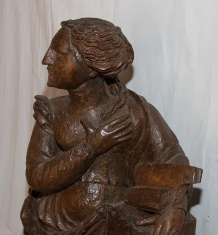 Marie Madeleine en noyer Epoque XVIIe Siècle