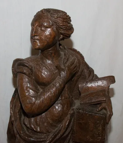 Marie Madeleine en noyer Epoque XVIIe Siècle