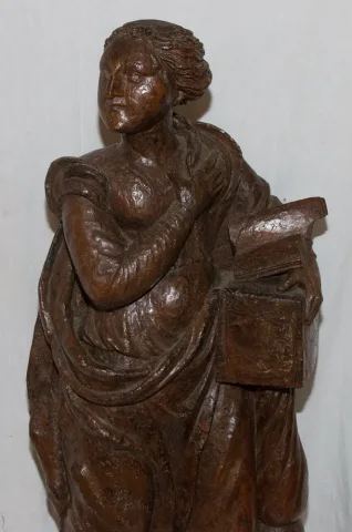 Marie Madeleine en noyer Epoque XVIIe Siècle