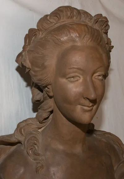 BUST OF MARIE ANTOINETTE GETEKEND B. FEINBERG