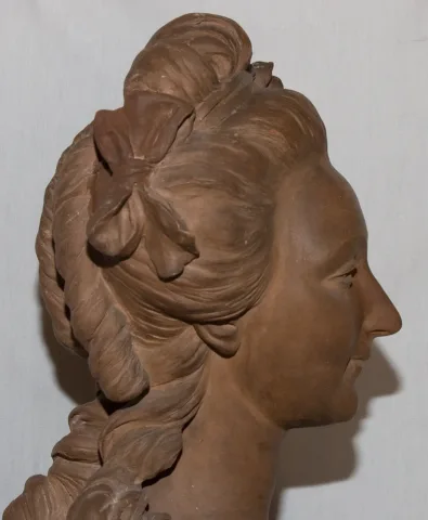 Buste en terre cuite Marie Antoinette B FEINBERG fin XIXe