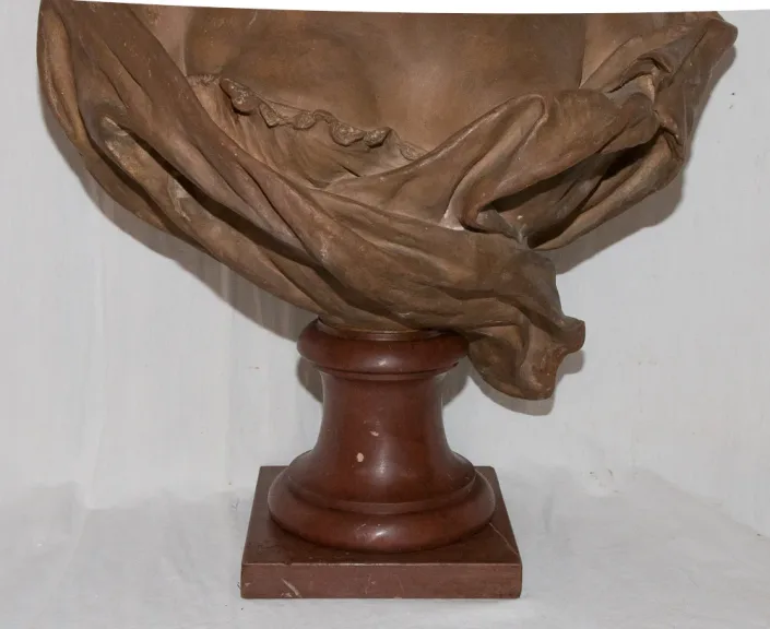 BUST OF MARIE ANTOINETTE GETEKEND B. FEINBERG
