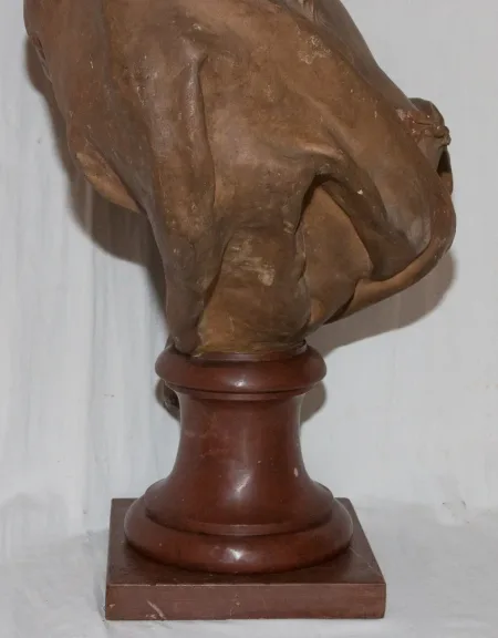 BUST OF MARIE ANTOINETTE GETEKEND B. FEINBERG