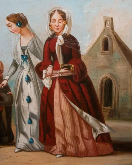 FRANZÖSISCHER RESTAURATIONSZEITRAUM TRUMEAU
