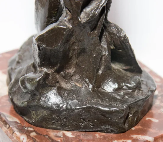 BRONZE SIGNED  DALOU