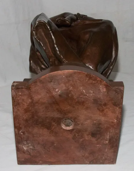 BRONZE UNTERZEICHNET PAUL DUBOIS