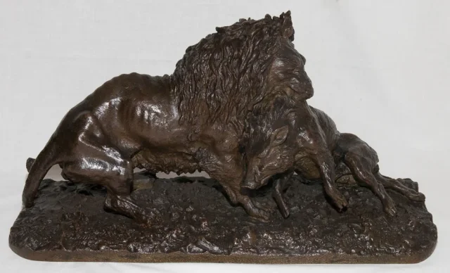 GRUPPO DI BRONZO DI CHRISTOPHE FRATIN