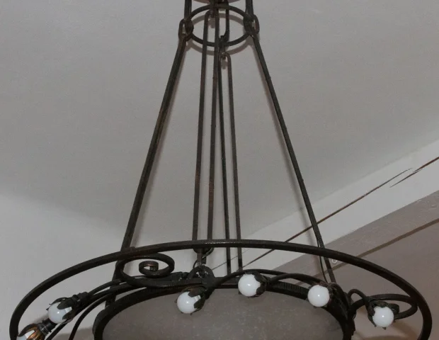 ART DECO PERIOD CEILING LIGHT