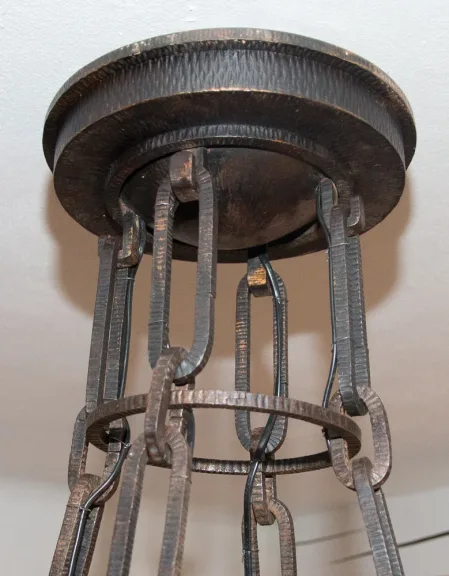 ART DECO PERIOD DECKENLEUCHTE