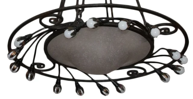 ART DECO PERIOD CEILING LIGHT