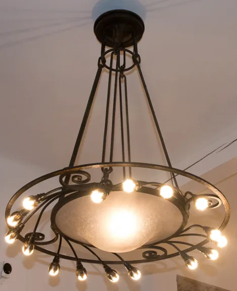 ART DECO PERIOD DECKENLEUCHTE