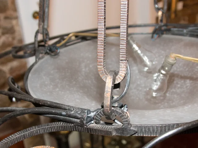 ART DECO PERIOD CEILING LIGHT