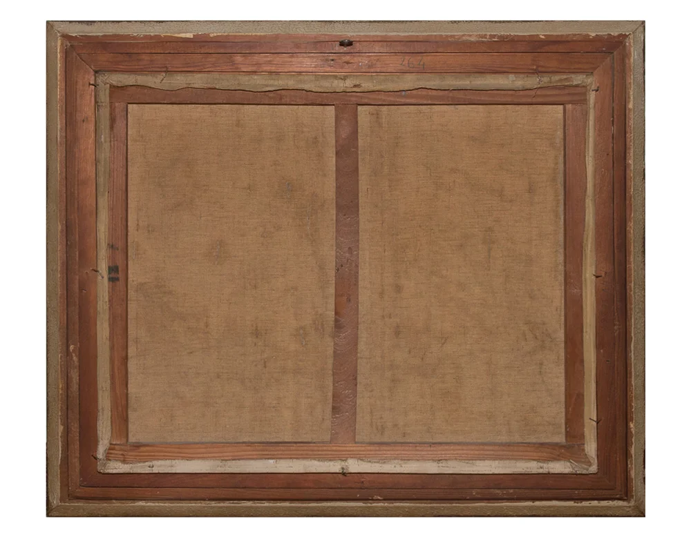 OLIE OP CANVAS DOOR FRANK WILL (1900-1951)