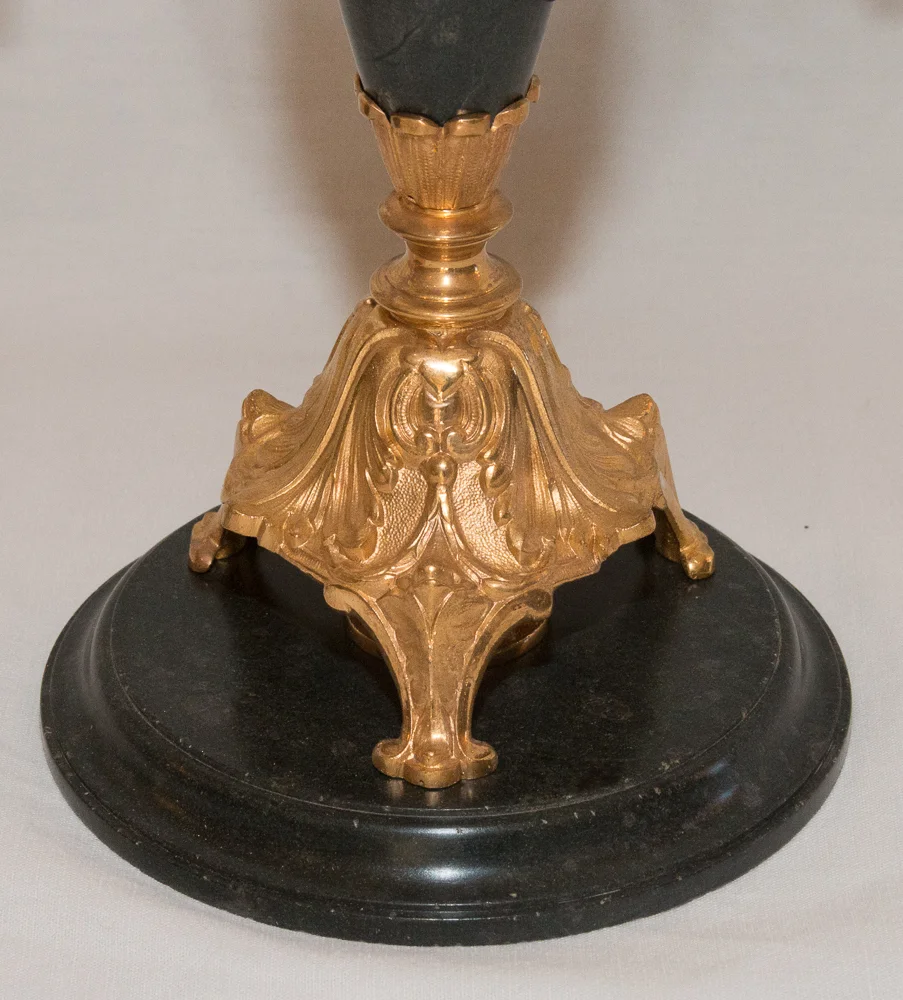 PAREJA DE DIRECTOIRE FRANCÉS ESTILO CANDELABRA