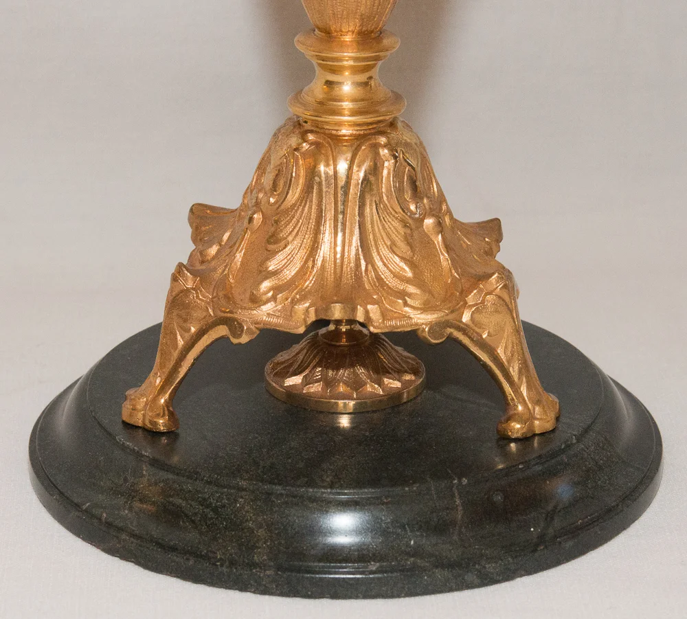 PAREJA DE DIRECTOIRE FRANCÉS ESTILO CANDELABRA