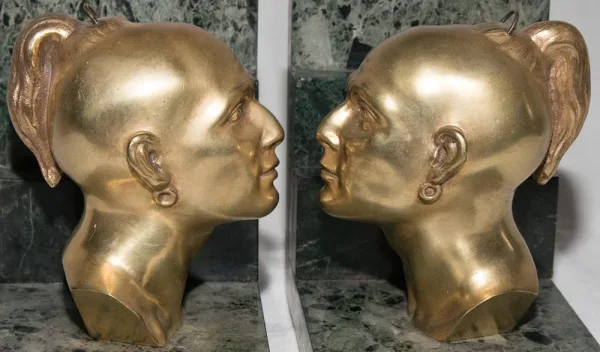ART DECO PERIOD BOOKENDS