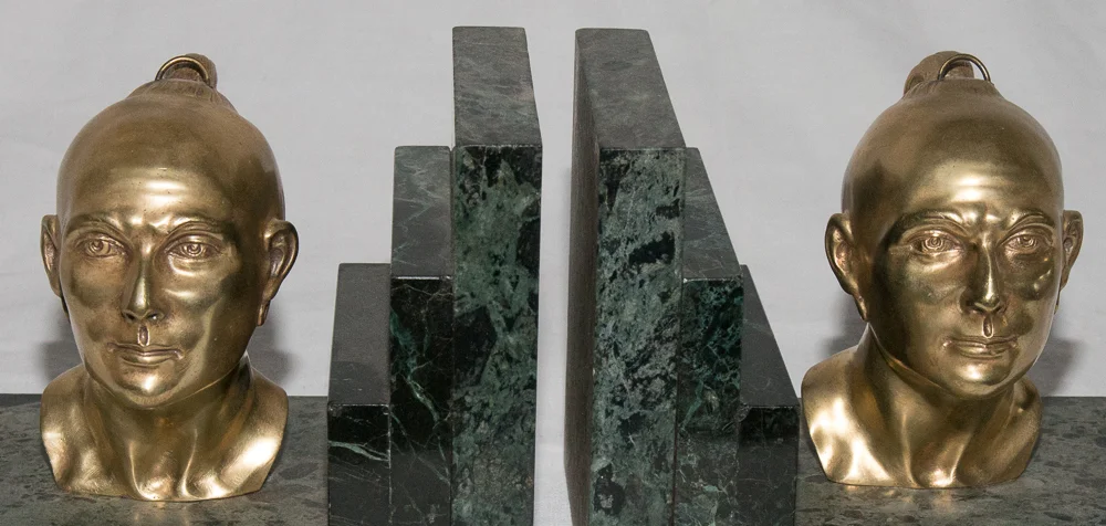 Serres livres  signés JAMAR époque art déco