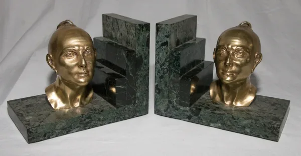 ART DECO PERIOD BOOKENDS