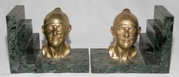 ART DECO PERIOD BOOKENDS