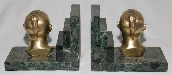 ART DECO PERIOD BOOKENDS