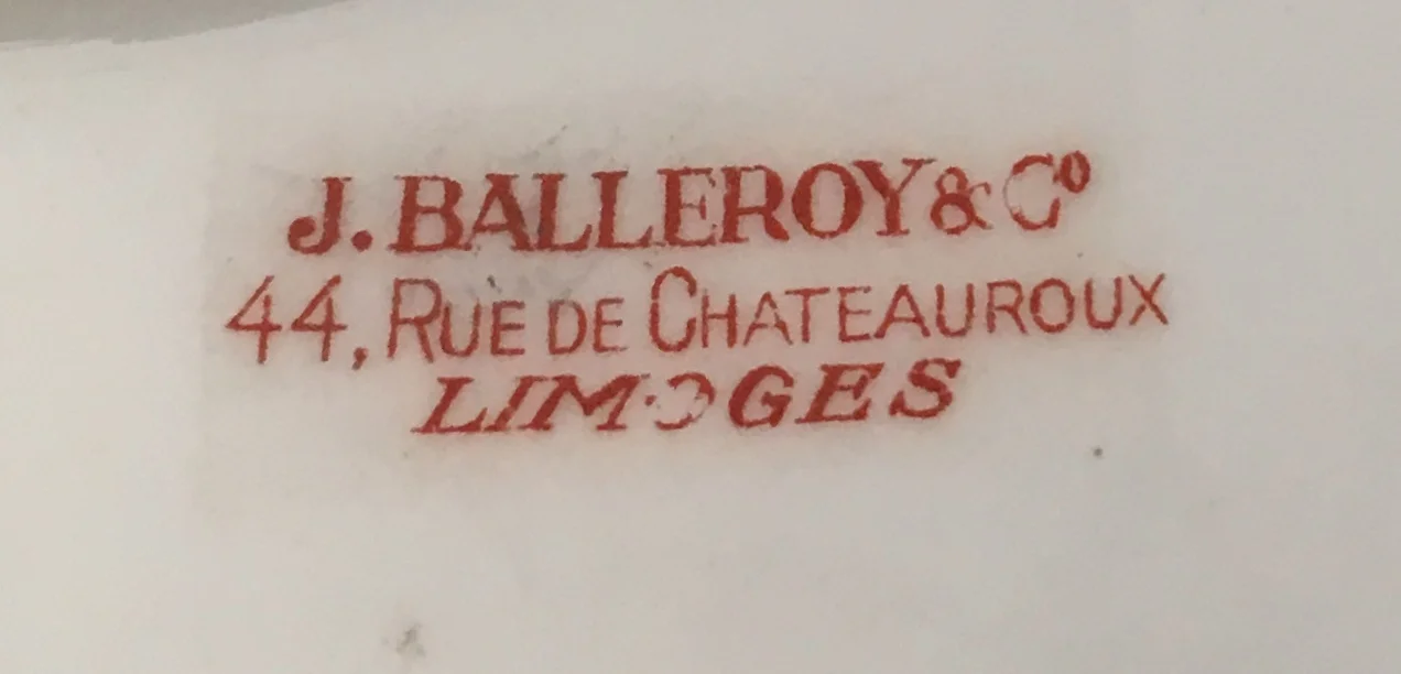 LIMOGES PORCELAIN DISH