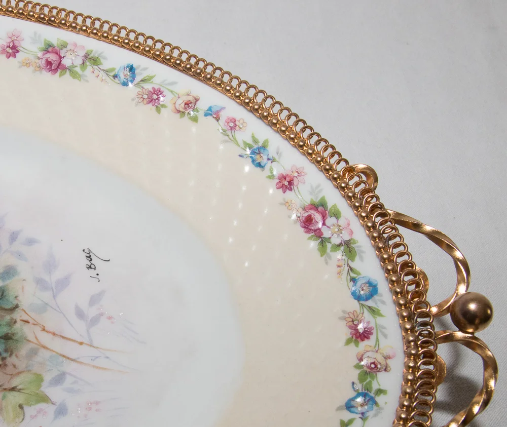 LIMOGES PORCELAIN DISH