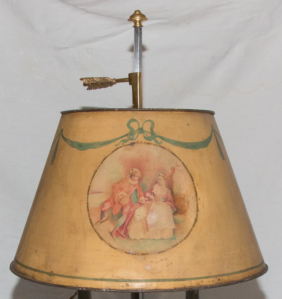 Lampe bouillotte style louis XVI circa 1860