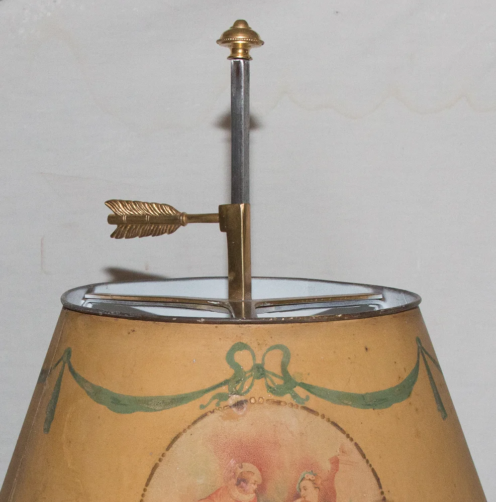Lampe bouillotte style louis XVI circa 1860