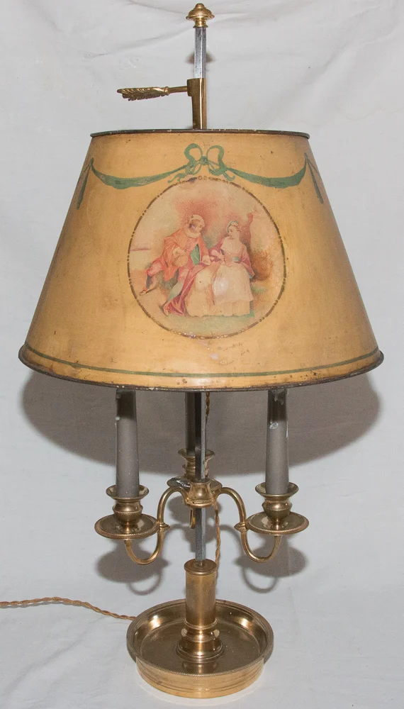 LAMPARA BOUILLOTTE ESTILO LOUIS XVI