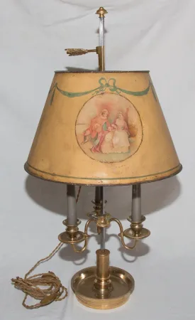LOUIS XVI STYLE BOUILLOTTE LAMP