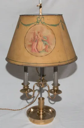 LOUIS XVI STYLE BOUILLOTTE LAMP