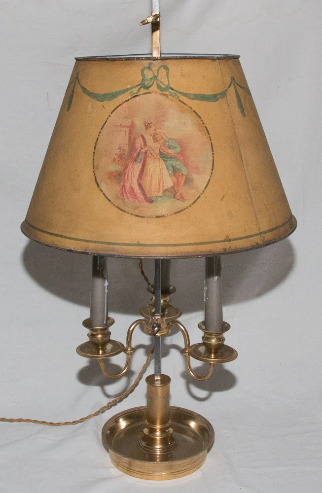 Lampe bouillotte style louis XVI circa 1860