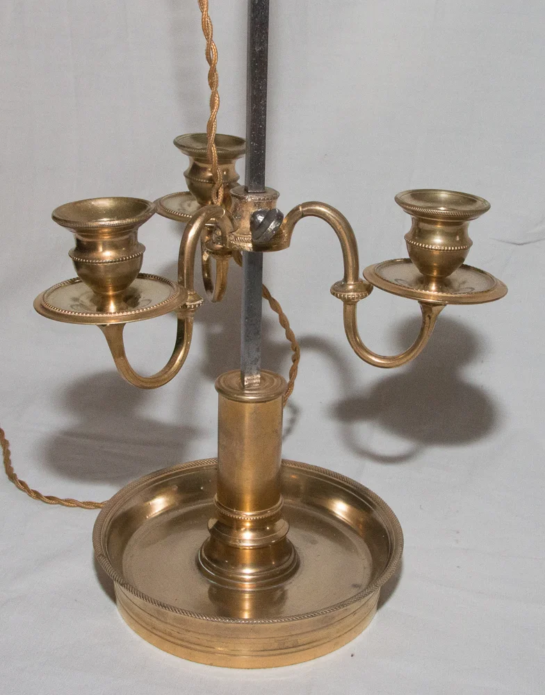 Lampe bouillotte style louis XVI circa 1860